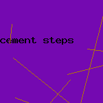 cement steps